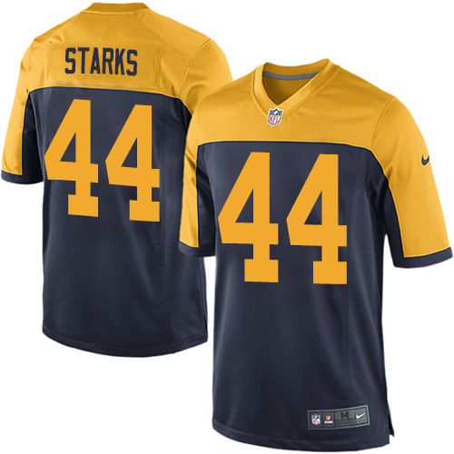 Youth Game James Starks Nike Jersey Navy Blue Alternate - #44 NFL Green Bay Packers